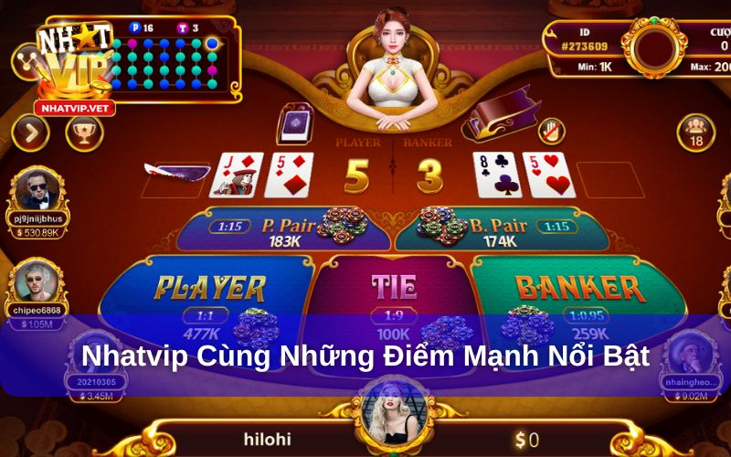 Ưu điểm mạnh nổi bật tại Nhatvip